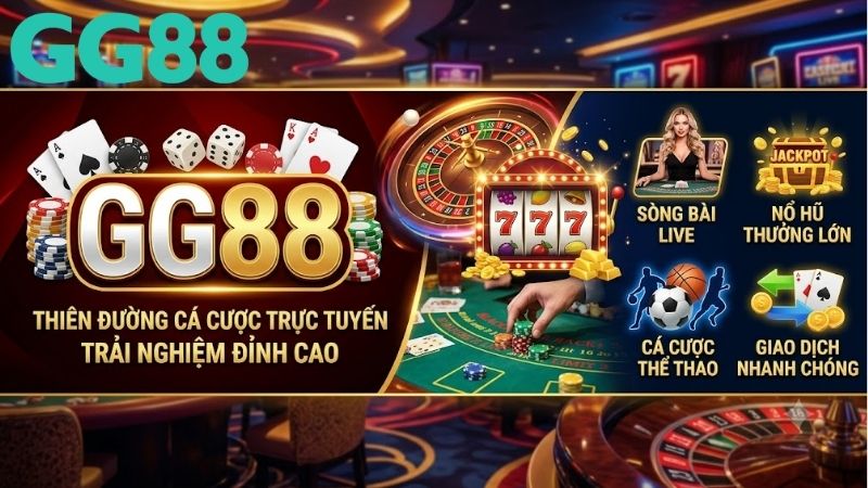 GG88 - Sân chơi cá cược đẳng cấp châu Á 2026